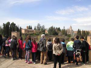Vista de La Alhambra desde el Generalife