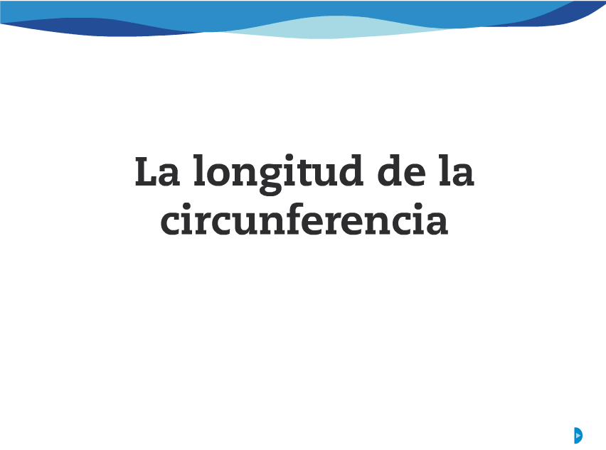 Longitud de la circunferencia