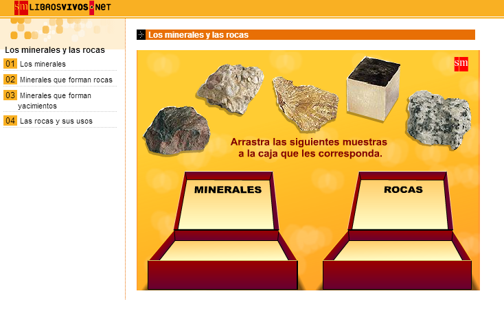 Los minerales y las rocas