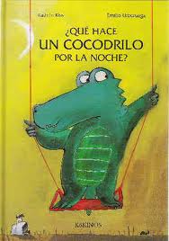 que hace un cocodrilo por la noche