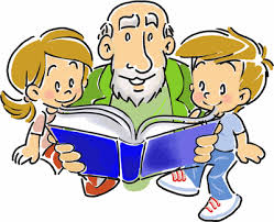 abuelo contando un cuento