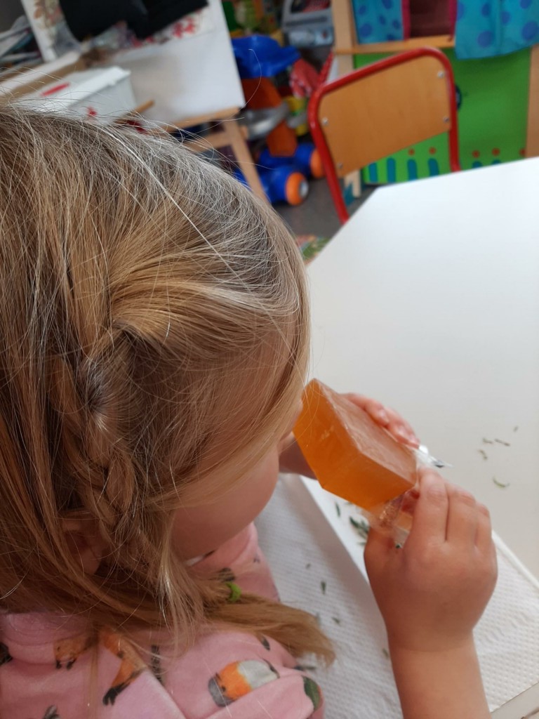 Qué bien huele el jabón