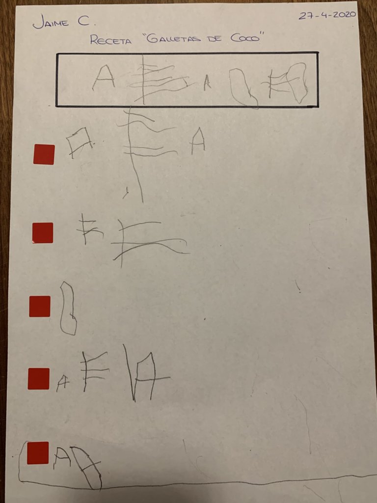 RECETA GALLETAS DE COCO DE JAIME C.